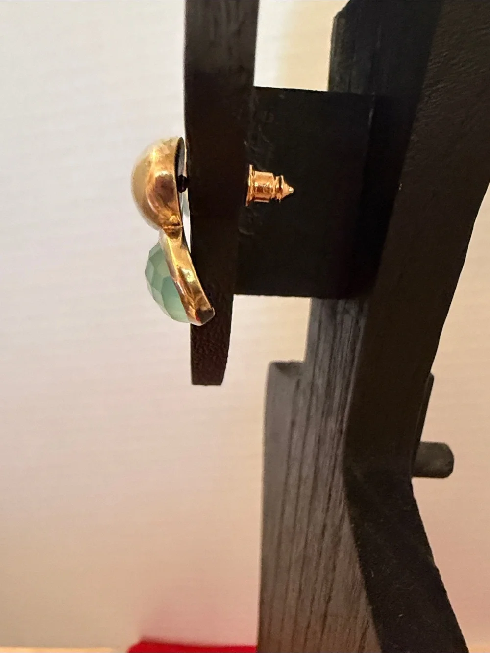 Julie Vos 925 Gold Plated Iradescent Double-Dot Stud Earrings